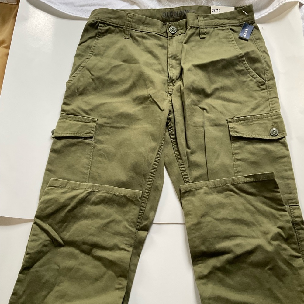 Olive Cargo Pants